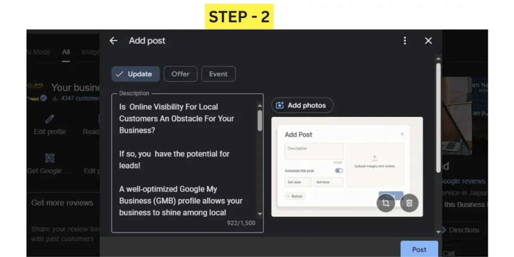 fill in your description (GMB)